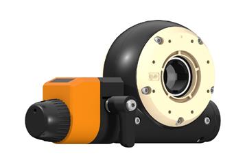 drygear® Apiro | Gearbox with manual clamp and position indicator