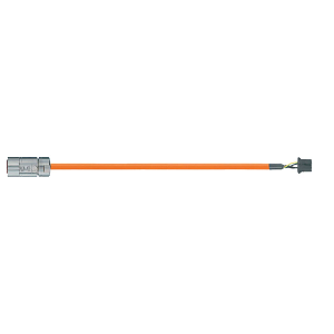 readycable® power cable suitable for Fanuc LX660-8077-T298, base cable PVC 15 x d