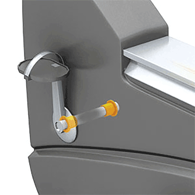 Bearings in the pedal