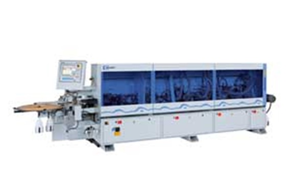 View of an edge-gluing machine of the Ambition 1600 series,