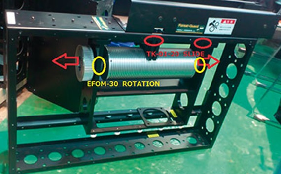 Lifting device for a stage curtain