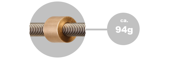 metallic lead screw nuts
